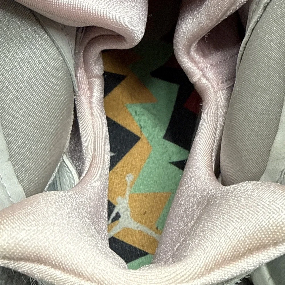 Air Jordan 7 Retro Hare 2.0 CT8528-002 Mens Size 13 Grey Pink Basketball Shoes